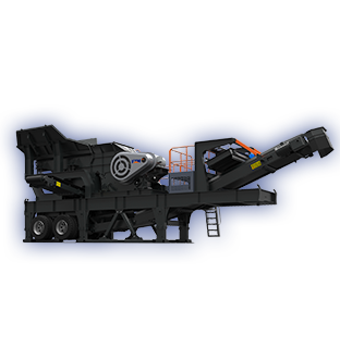 Wheeled Mobile Crusher